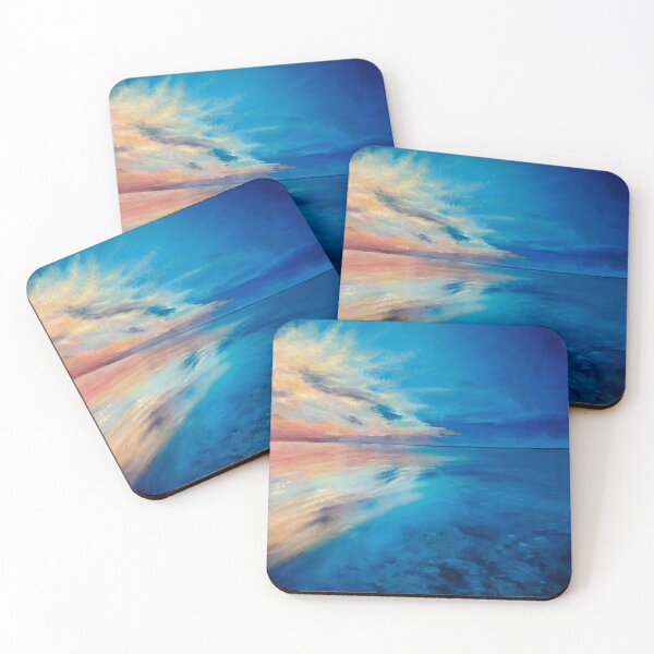 Item preview, Calm Blue Seascape In Dawn designed and sold by Kassyopea.