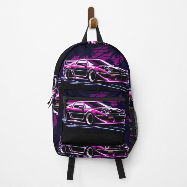 Item preview, Neon Synthwave Retro Muscle Car Outrun Sunset Art designed and sold by Nexus Space.