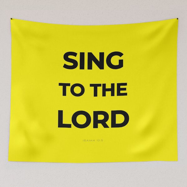 Item preview, Sing to the Lord designed and sold by Undonemadenew.