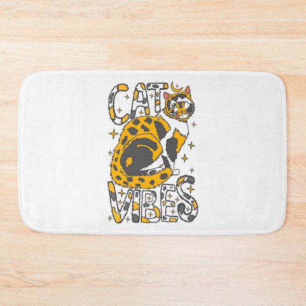 Item preview, Kitty Cat Vibes designed and sold by Colmeia de Ideias.