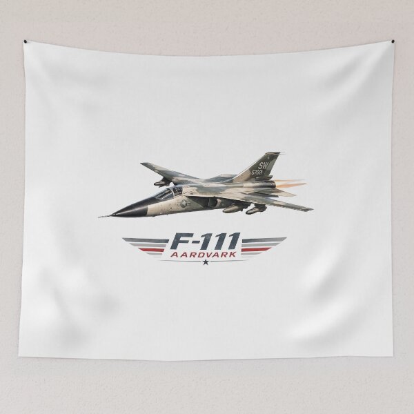Aperçu de l'œuvre Conception classique de l'avion d'attaque F-111 Aardvark créée et vendue par Combat Skies.