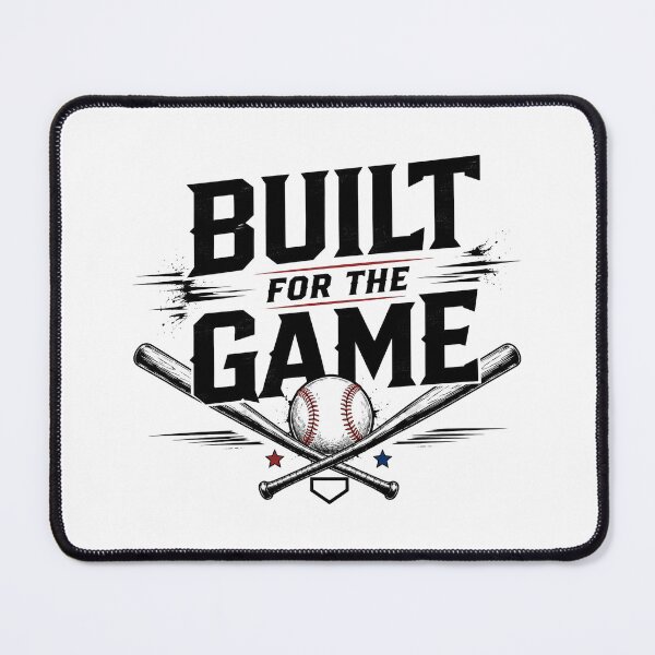 Item preview, Built For The Game | Bold Baseball Athletic Design designed and sold by WikaKowalczyk.