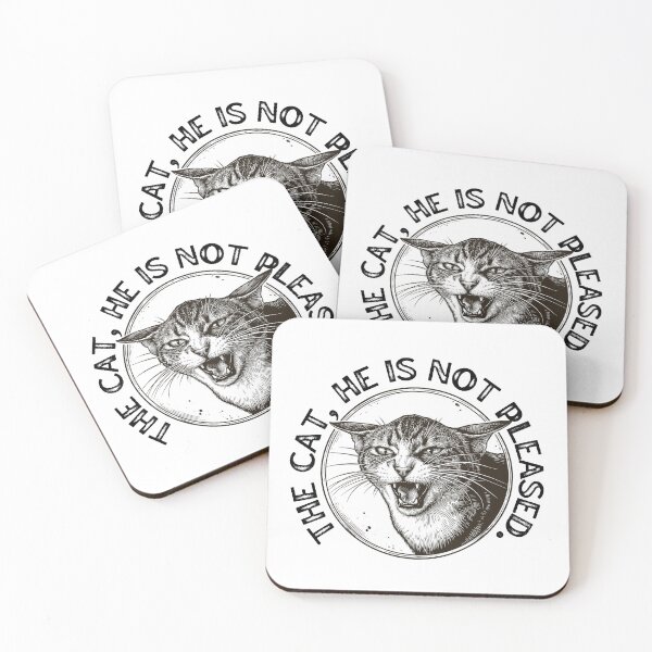 Item preview, The Cat, He is Not Pleased designed and sold by Amerizona Designs.