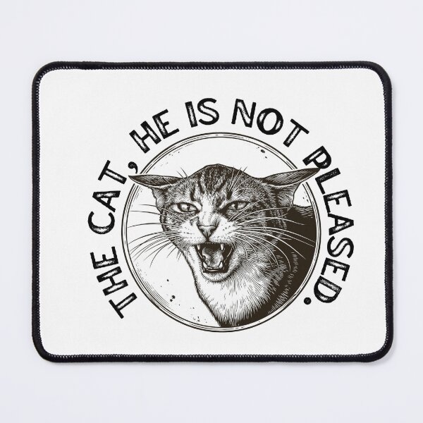 Item preview, The Cat, He is Not Pleased designed and sold by Amerizona Designs.