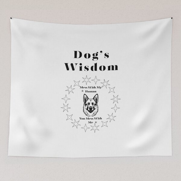 Item preview, Dog's Wisdom T-shirt for dogs lovers. designed and sold by BoldMarkk.