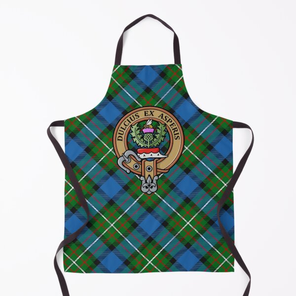 Item preview, Clan Ferguson Crest over Tartan designed and sold by sifis.