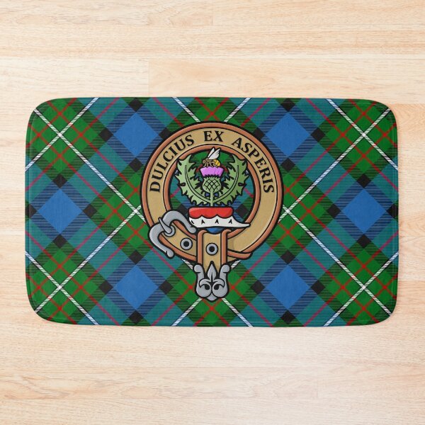 Item preview, Clan Ferguson Crest over Tartan designed and sold by sifis.