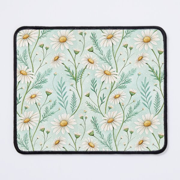 Item preview, Whimsical Daisy Wildflower Seamless Pattern designed and sold by Storybook Botanica.