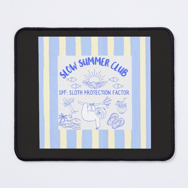 Item preview, Sloth Summer Beach Club designed and sold by AVStore28.