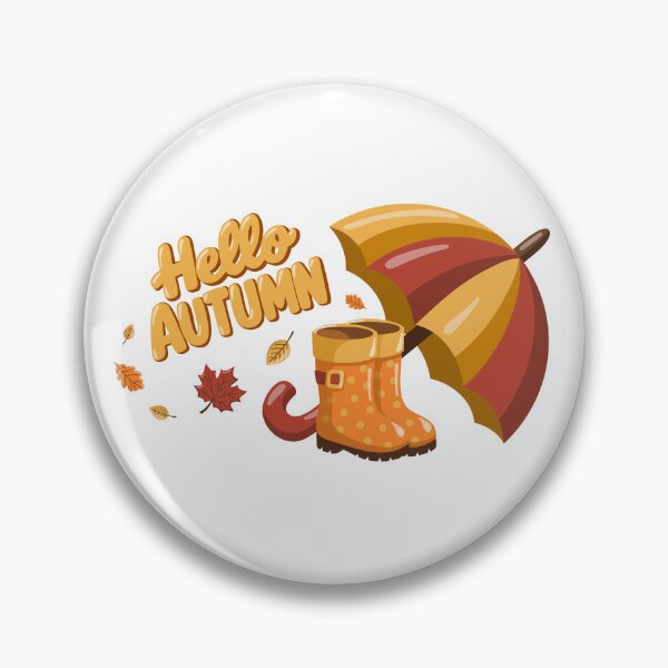 Item preview, Hello Autumn Rainy Day Design designed and sold by EvLip-Artist.