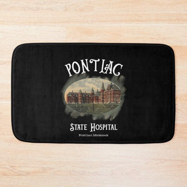 Item preview, Pontiac State Hospital (Pontiac, Michigan) Hero Graphic designed and sold by GhostlyWorld.