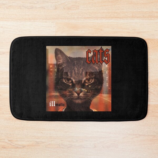Item preview, Cats Illmatic Album Cover Parody Funny Tabby Cat Hip Hop designed and sold by Off-Road-Zone.
