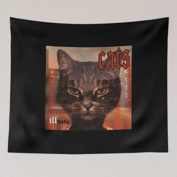 Item preview, Cats Illmatic Album Cover Parody Funny Tabby Cat Hip Hop designed and sold by Off-Road-Zone.