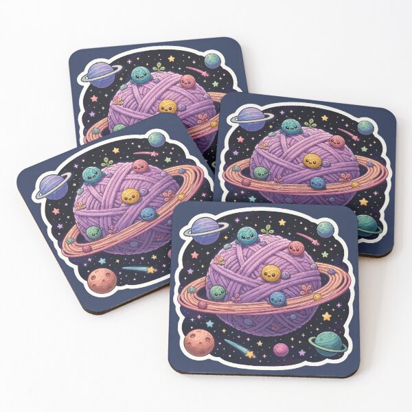 Item preview, Cute Yarn Planet Space Crochet Galaxy designed and sold by SimplePoDesign.