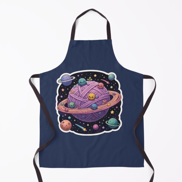 Item preview, Cute Yarn Planet Space Crochet Galaxy designed and sold by SimplePoDesign.