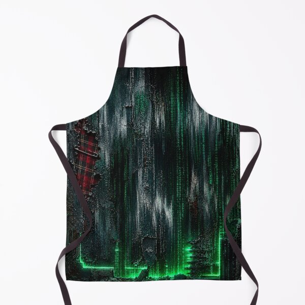 Item preview, Abstract Cyberpunk Green - Black Canvas designed and sold by Ingorgia Studio.