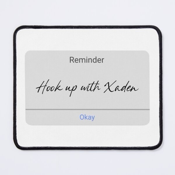 Item preview, Xaden reminder designed and sold by creativestuff11.