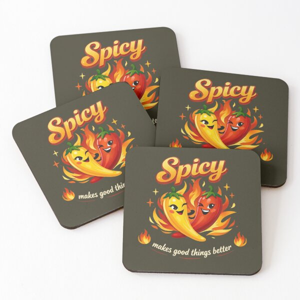 Item preview, Spicy Makes Good Things Better – Playful Chili Pepper Foodie Design designed and sold by pbldrt.
