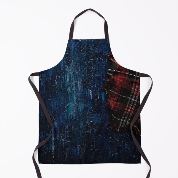 Item preview, Blue Tartan Punk Aesthetic designed and sold by Ingorgia Studio.