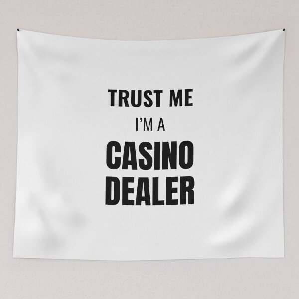 Item preview, Trust Me I'm a Casino Dealer (Black) designed and sold by ShipCrewNation.