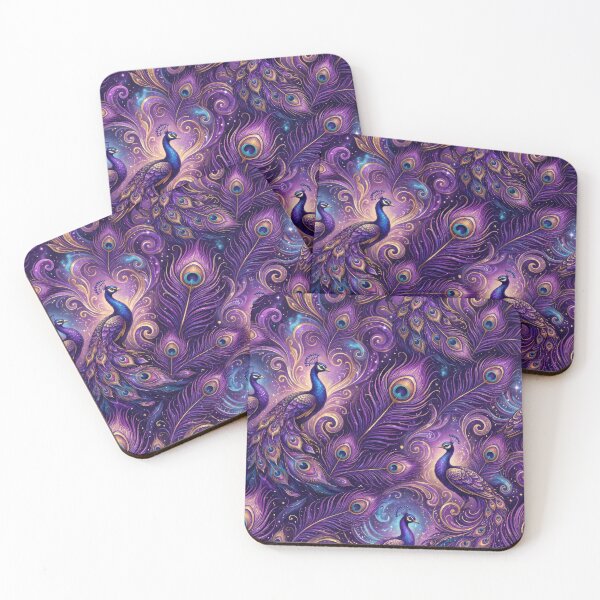 Item preview, Purple Peacocks designed and sold by Tau Tia L Douglass.