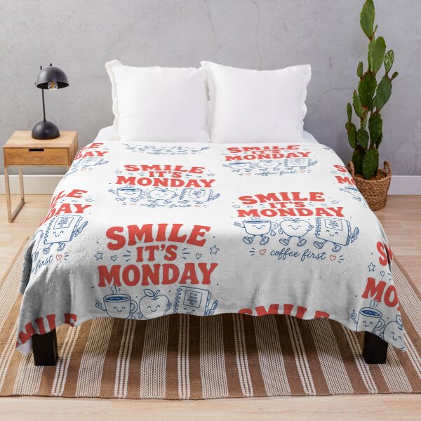 Item preview, Smile It's Monday Coffee First — Teacher Coffee Apple and Planner designed and sold by MAPDDesigns.