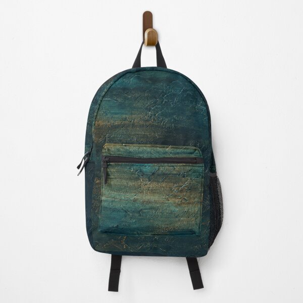 Item preview, Cyberpunk Blue Abstract Grunge Wall designed and sold by Ingorgia Studio.