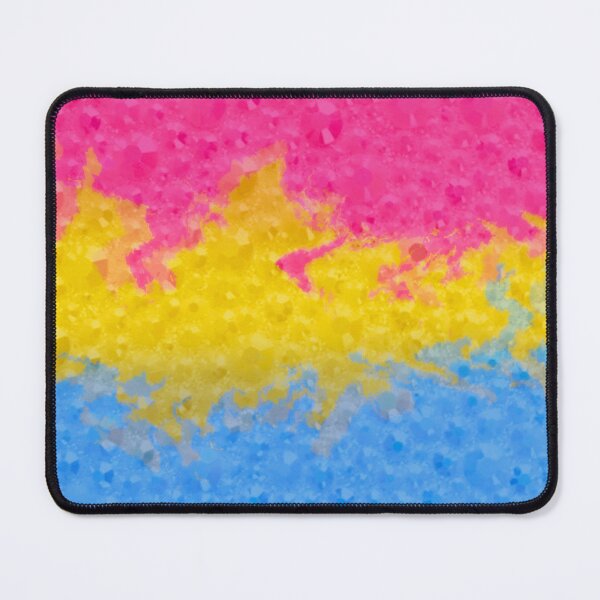 Item preview, Abstract Pansexual Flag designed and sold by Comet and Crafts.