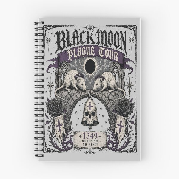 Item preview, Gothic Plague Rats Dark Humor Fantasy Art designed and sold by InkspirationGraphics.