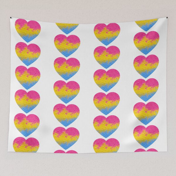 Item preview, Abstract Pansexual Flag designed and sold by Comet and Crafts.