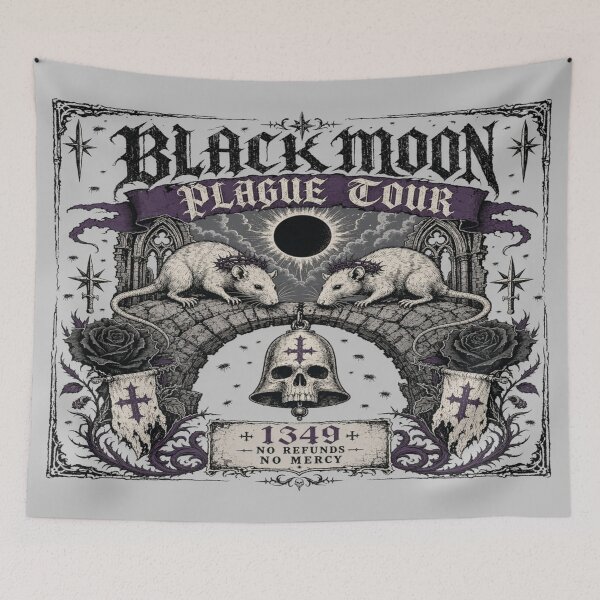 Item preview, Gothic Plague Rats Dark Humor Fantasy Art designed and sold by InkspirationGraphics.