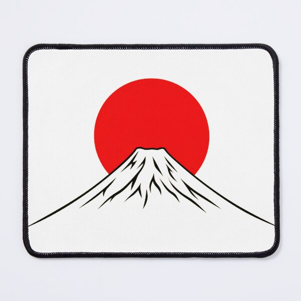 Item preview, JAPANESE MINIMALIST Mount Fuji Sun | Clean Line Art Design designed and sold by Ahmed Nedji.