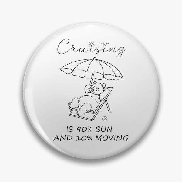 Item preview, Cruising: Funny Cruise Panda Vacation Design designed and sold by gauthier-studio.