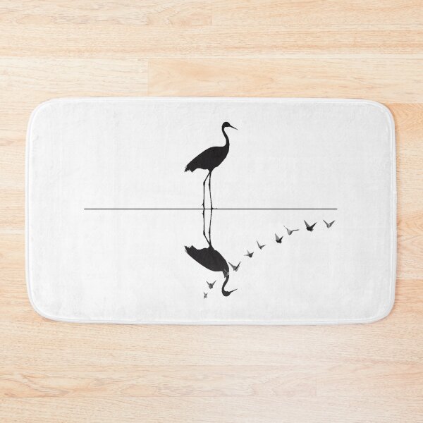 Item preview, Reflection of Freedom | Minimal Crane Art designed and sold by Cavalier-org.