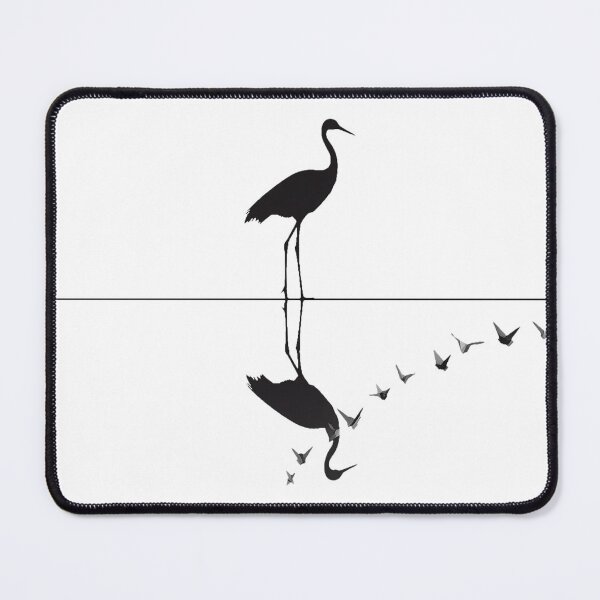Item preview, Reflection of Freedom | Minimal Crane Art designed and sold by Cavalier-org.