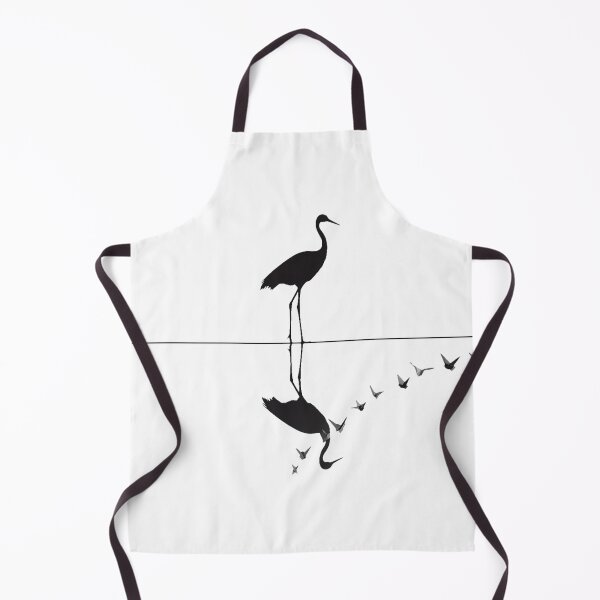 Item preview, Reflection of Freedom | Minimal Crane Art designed and sold by Cavalier-org.