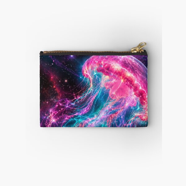 Item preview, Cosmic Jellyfish Nebula, Glowing Bioluminescent Space Art for Ethereal Dreamers1 designed and sold by OandSDesigns23.