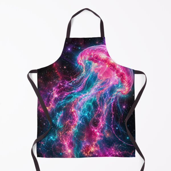 Item preview, Cosmic Jellyfish Nebula, Glowing Bioluminescent Space Art for Ethereal Dreamers1 designed and sold by OandSDesigns23.