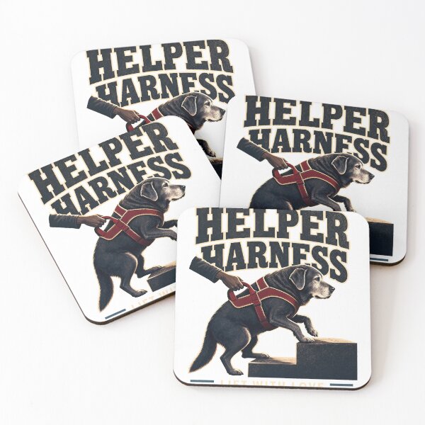 Item preview, Senior dog helper with pride designed and sold by pirminio.