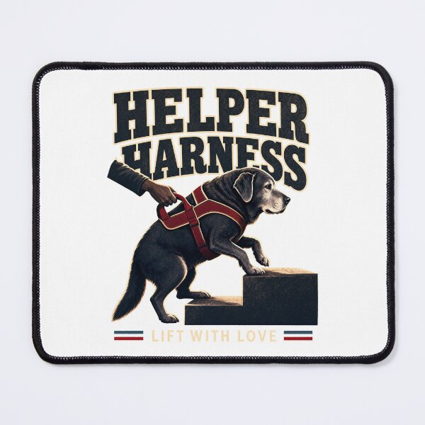Item preview, Senior dog helper with pride designed and sold by pirminio.