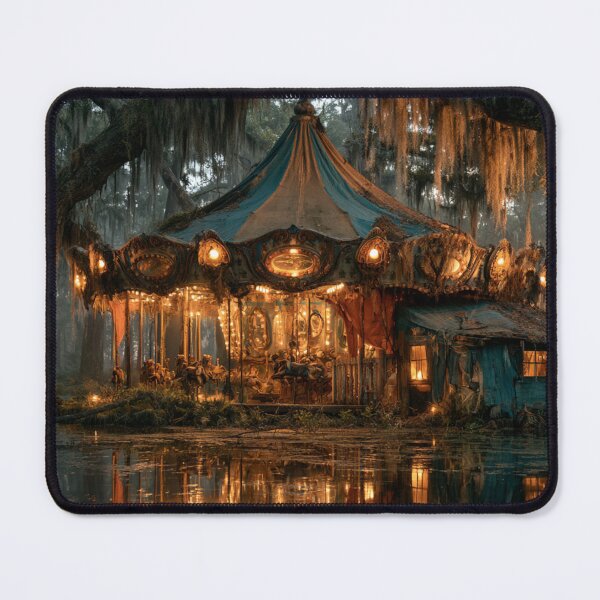 Item preview, Swamp Carnival Southern Gothic Bayou Art designed and sold by GSizzle1.