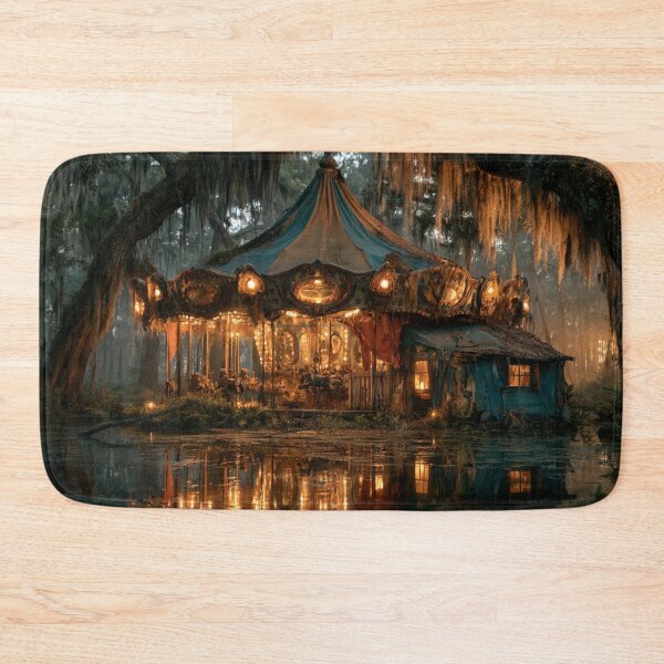 Item preview, Swamp Carnival Southern Gothic Bayou Art designed and sold by GSizzle1.