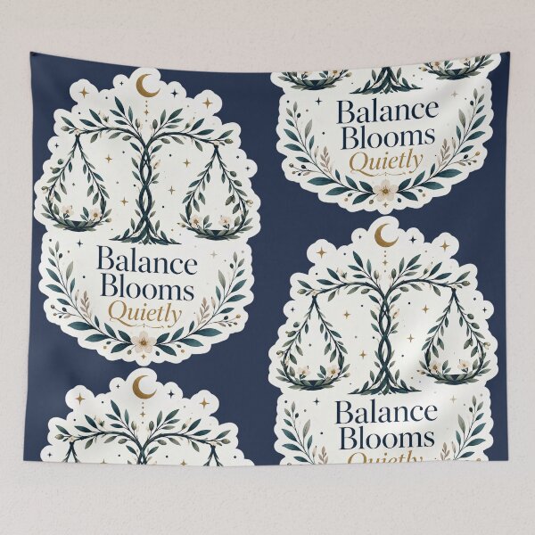 Item preview, Balance Blooms Quietly designed and sold by Tharaazu.
