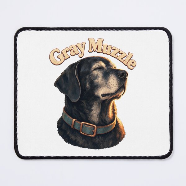Item preview, Grey Muzzle Proud Dog Portrait designed and sold by pirminio.