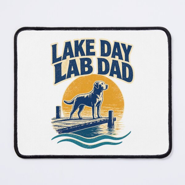Item preview, Lab Dad at the Lake designed and sold by pirminio.