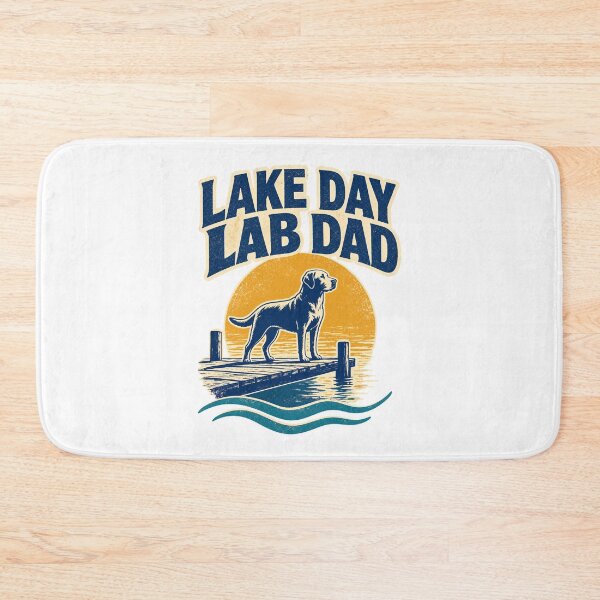 Item preview, Lab Dad at the Lake designed and sold by pirminio.