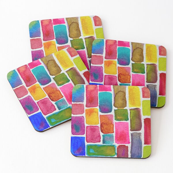 Item preview, Rainbow Brick wall designed and sold by MichelleKotas.