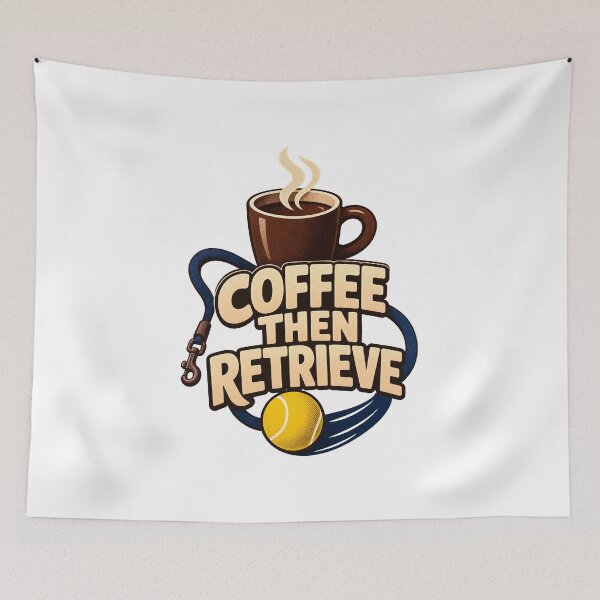 Item preview, Lab Dad: Coffee Then Retrieve designed and sold by pirminio.
