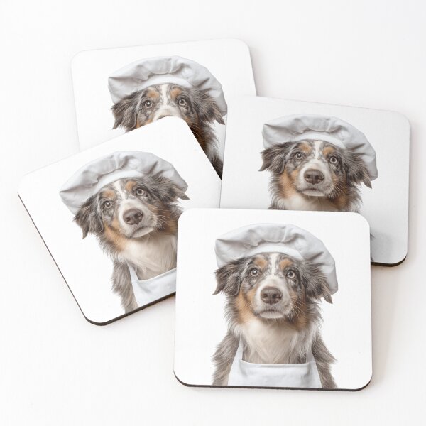 Artikelvorschau, Lustige Miniatur-Schäferhunde-Kochkunst: Realistische Tierkoch-Humor-Kunst entworfen und verkauft von LazyOwlStore.
