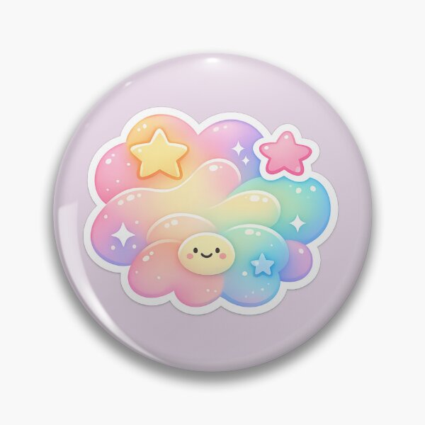 Item preview, Soft Pastel Abstract Stars Sticker designed and sold by NeoSakura.